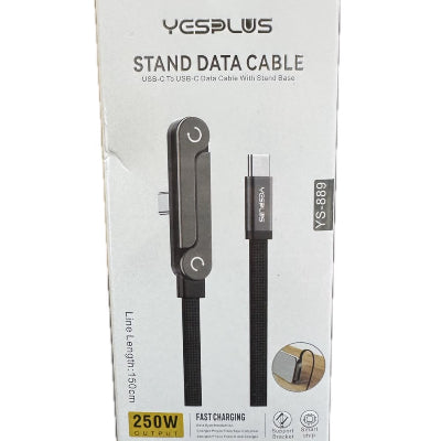 YESPLUS STAND DATA CABLE TYPE-C TO TYPE-C