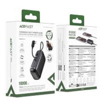 ACEFAST POWER BANK 10,000 MAH + TYPE-C