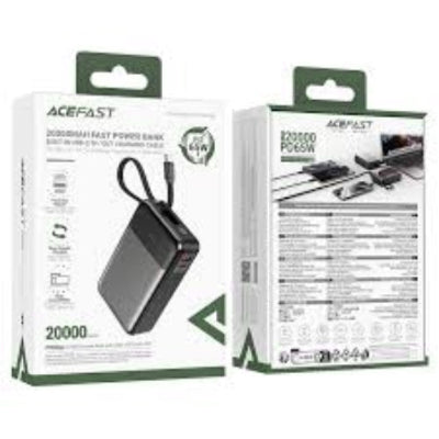 ACEFAST POWER BANK 20,000 MAH + TYPE-C 65W
