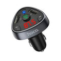 HOCO CAR WIRELESS TRANSMITTER USB AND TYPE-C CHARGE