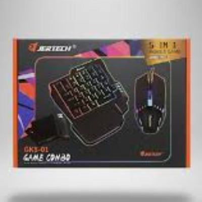 JERTECH 5IN1 GAME COMBO  KEYBOARD & MOUSE