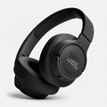 JBL Black Headphones - Light Grey Background